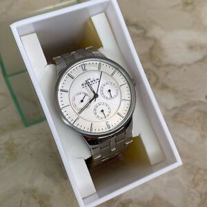 Danish SKAGEN Three Eyes Men's Quartz Watch NEW Running Accurately